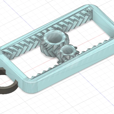 Móc Khóa Fidget Thanh Trượt