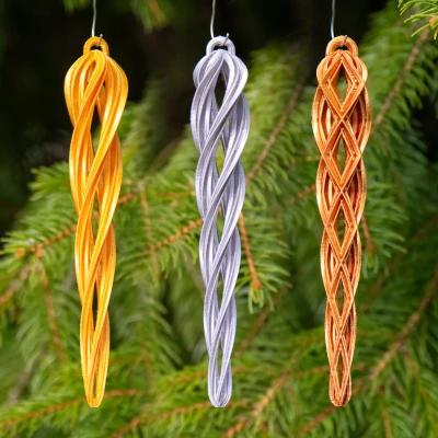 Mẫu Trang Trí Giáng Sinh Icicle 2025