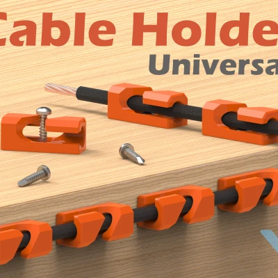 Dây Quản Lý Cáp Đa Năng - Vít