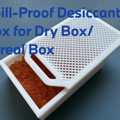 Hộp Chống Tràn Hút Ẩm Cho Hộp Đựng (Hộp Ngũ Cốc)