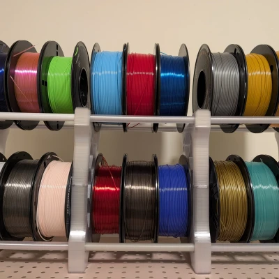 Giá Đựng Cuộn Filament In 3D Hoàn Toàn (Bản Remix Thiết Kế BTR3D)
