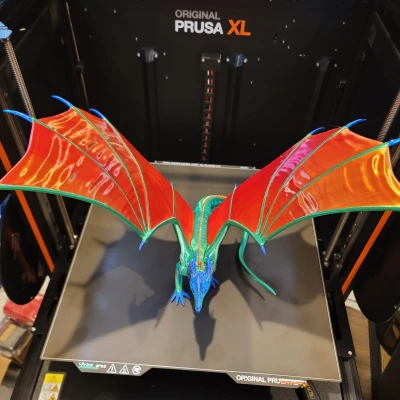 Glory (từ Wings of Fire) - Mô hình đã sơn cho Prusa XL