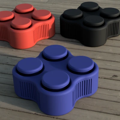 Nút Fidget In Ra Là Chơi Liền