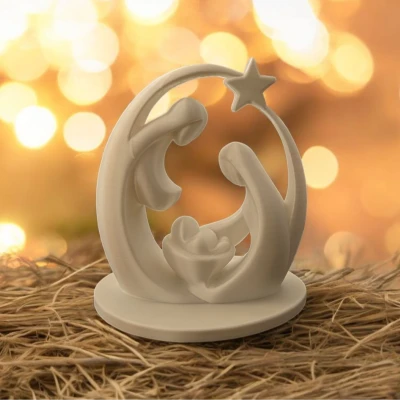 Gia Đình Thánh – Tượng Giáng Sinh Hiện Đại