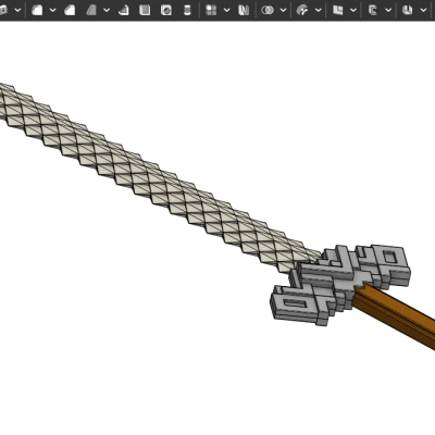 Kiếm Minecraft (Từ Phim Minecraft 2025) | Lắp Ráp Được!