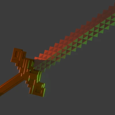 Kiếm Minecraft (Từ Phim Minecraft 2025) | Lắp Ráp Được!