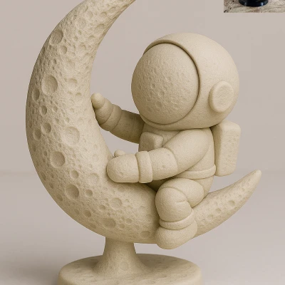 Phi Hành Gia Bé Nhỏ Trên Mặt Trăng #1