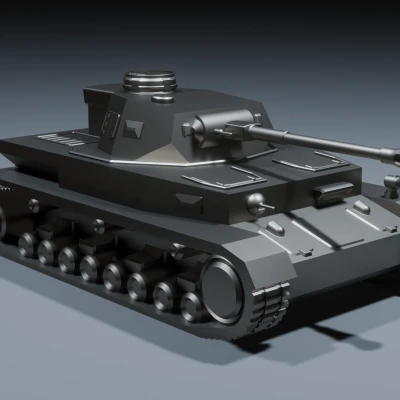 Xe Tăng Panzer IV (G) Phiên Bản Chi Tiết | Xe Tăng Đức