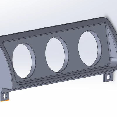E46 Airvent Gaugepod - Đế Gắn Đồng Hồ Cho Xe BMW E46