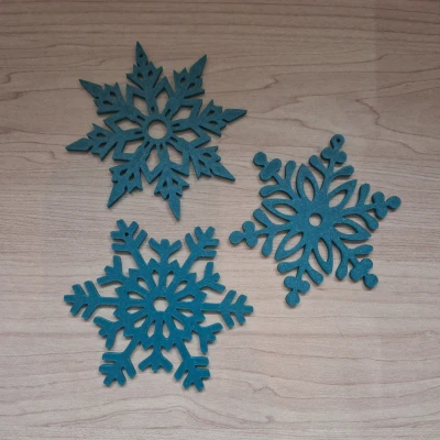 Móc Trang Trí Hình Tuyết (Bộ 1)