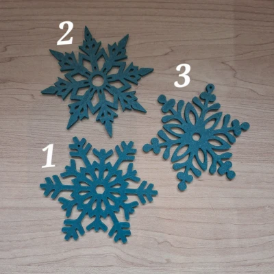 Móc Trang Trí Hình Tuyết (Bộ 1)