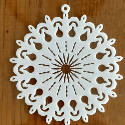 Pack N°2 - 8 bông tuyết treo - 8 snowflakes to hang