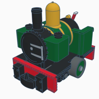 Mô hình đầu máy 009 Cracker cho TU-9a