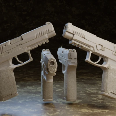 Mô Hình Súng Sig Sauer M17 (P320)