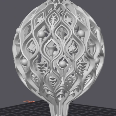 Quả Châu Giáng Sinh Kiểu Mở 2025