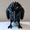 The Shadow Raven – Tượng Quạ Ma Quái Trang Trí Kệ - Thumbnail 3