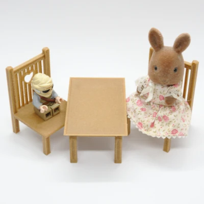Nội thất Sylvanian Families - Bàn và Ghế