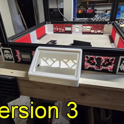 Vỏ và Viền Dưới Máy In Ender 5 Plus (Bộ Phận Đế)