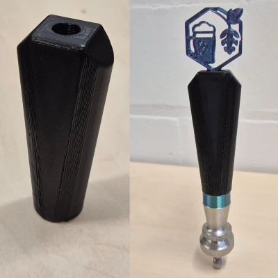 Tay cầm bia thanh lịch (có ren, tùy chỉnh)