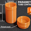 Hệ thống hộp đựng ống dạng tham số (Ống + Nắp + Nối dài) - Thumbnail 1