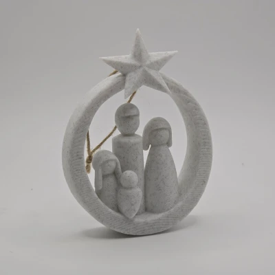 Móc Treo Cây Thông Noel - Gia Đình Bốn Người