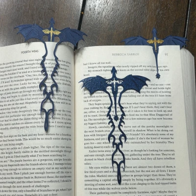 Bookmark Rồng Tairn và Andarna - Truyện Fourth Wing