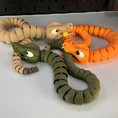 Rắn Khớp Nối 3D