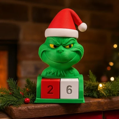 Lịch Đếm Ngược Giáng Sinh Ông Grinch