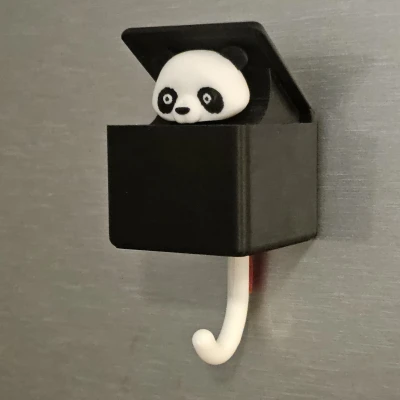 Móc Treo Chìa Khóa Gấu Trúc (Nhảy Ra)