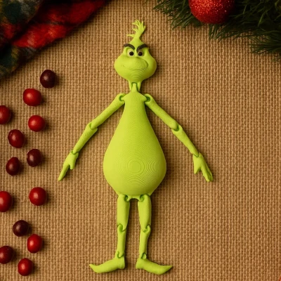 Đồ Chơi Grinch Uốn Dẻo Giáng Sinh Dr. Seuss