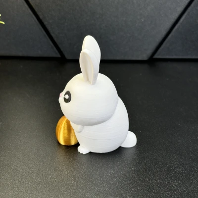 Thỏ Phục Sinh Dễ Thương Cùng Quả Trứng