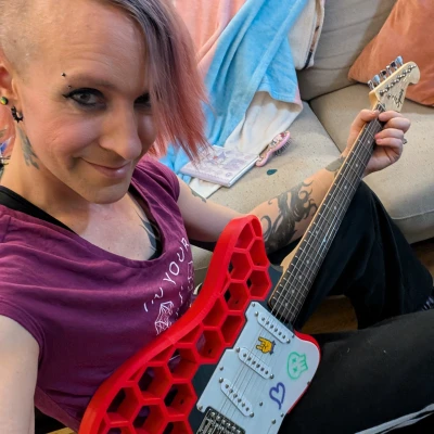 Prusastrat - Pick Guard và Nắp Lưng Một Mảnh