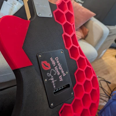 Prusastrat - Pick Guard và Nắp Lưng Một Mảnh