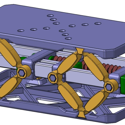 Con đội phòng thí nghiệm đàn hồi (Compliant Lab Jack)