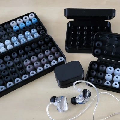 Hộp đựng tip IEM - Có thể tùy chỉnh thông số