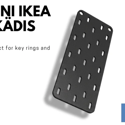 Kệ Mini IKEA Skadis In 3D
