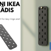 Mini IKEA Skadis - Đế Tổ Chức Đồ Đạc Nhỏ Gọn In 3D - Thumbnail 1