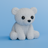 Gấu Bắc Cực Đan Len - Thumbnail 2