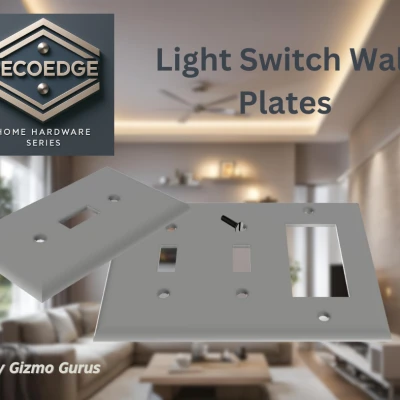DecoEdge: Nắp Ốp Tường Công Tắc Đèn – Loại 1, 2 và 3 Công Tắc