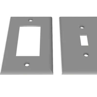 DecoEdge: Nắp Ốp Tường Công Tắc Đèn – Loại 1, 2 và 3 Công Tắc