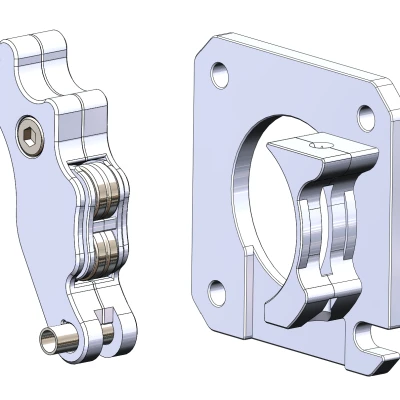 MK4S Bogie Idler & Main Plate