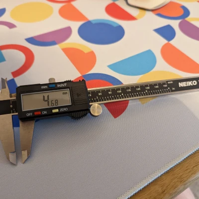 Mạch Chuyển Thước Kẹp Dùng Pin AAA Dễ Dàng