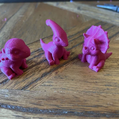 Khủng Long Mini Dễ Thương – Mô Hình 3D