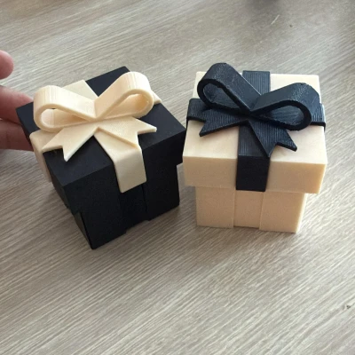 Hộp Quà Giáng Sinh Trang Trí