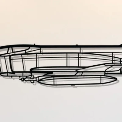 Tranh Treo Tường Máy Bay Chiến Đấu McDonnell Douglas F-4E Phantom II
