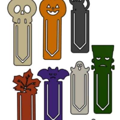 Bookmark Halloween – Ma, Frankenstein, Bí Ngô & Hơn thế nữa