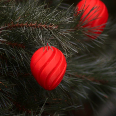 [6 MẪU] Trái Châu Trang Trí Giáng Sinh 2025