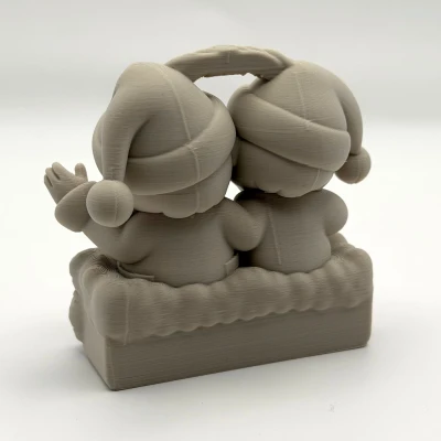 Quả Châu Giáng Sinh 2026 - Ông Già & Yêu Tinh