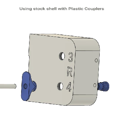 Snapmaker U1 - Ống nối Hộp hút ẩm tới Bộ nạp tự động