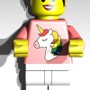Chỗ để giấy vệ sinh hình Lego Girl - Thumbnail 2